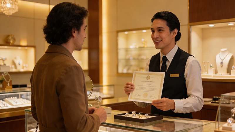 Start by searching reputable sellers who can offer third-party authenticity certificates