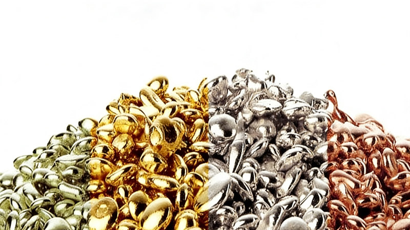 Rose gold complements various skin tones and is basically known for its romantic pink hue