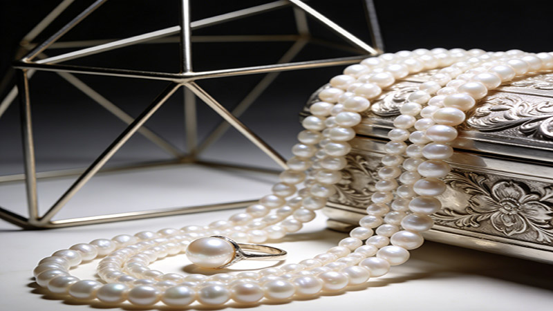 The pearl jewelry has the guts to transform your evening outfit into a refined expression of elegance.