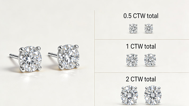 Total Carat Weight vs Per Earring: Why Prices Are Confusing