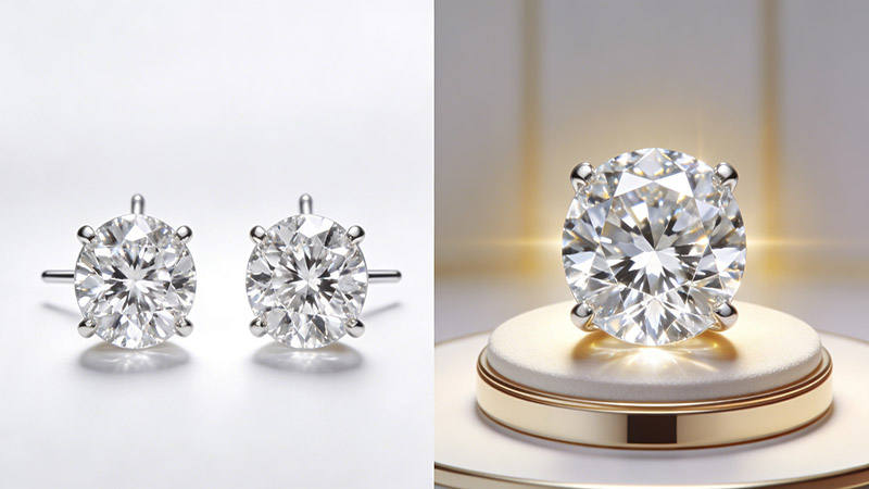 The magic sizes like 1CT, 2CT, 3CT diamonds are rare and expensive compared to 0.5 CT.