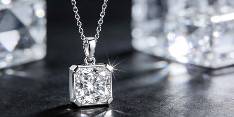 The princess cut is a square-shaped diamond. It is known for its sharp corners and modern look.