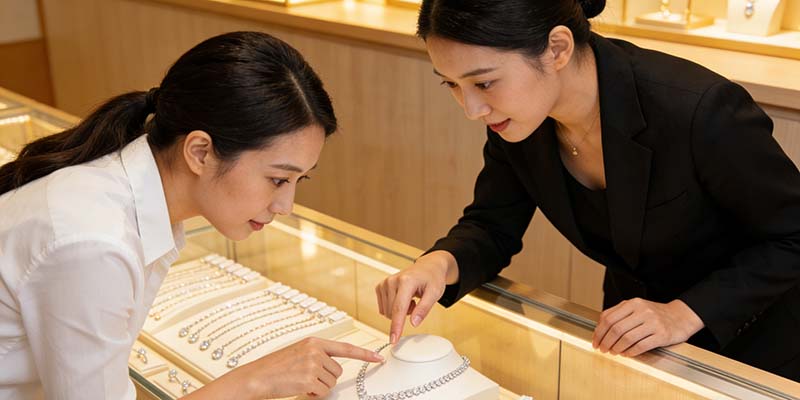 Before you make a final decision about buying a diamond necklace